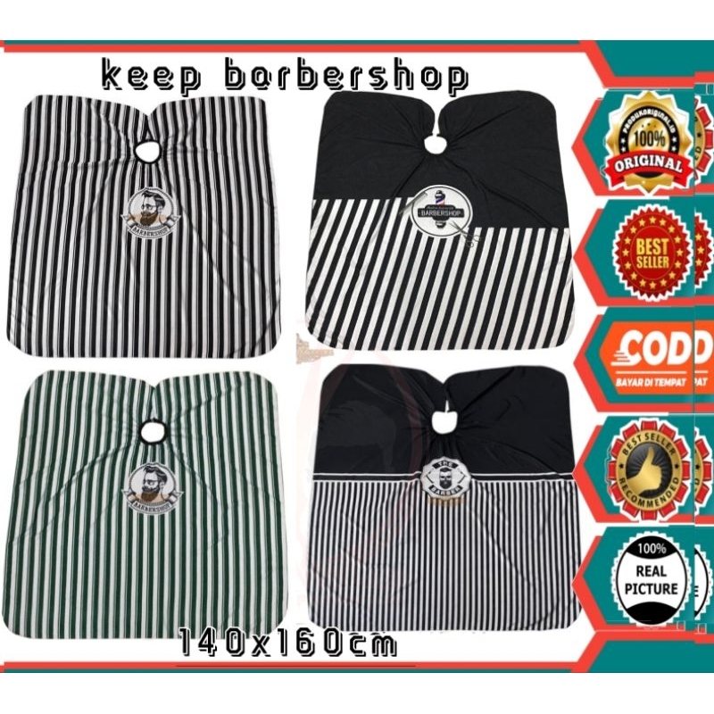 Jual COD!! KIP KEP KEEP KAIN SELIMUT APRON untuk potong rambut dan ...