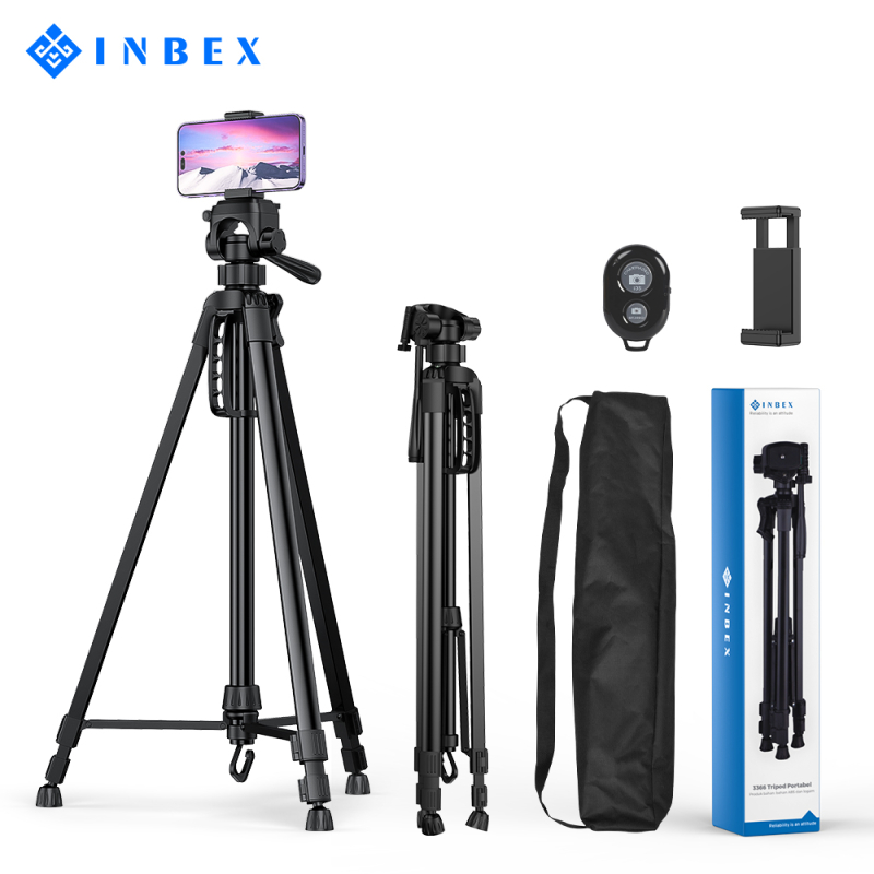Product image INBEX TF-3520 PLUS Tripod Kamera dengan Tas / Dudukan 140cm untuk Hadycam Mirrorless Plus Holder HP