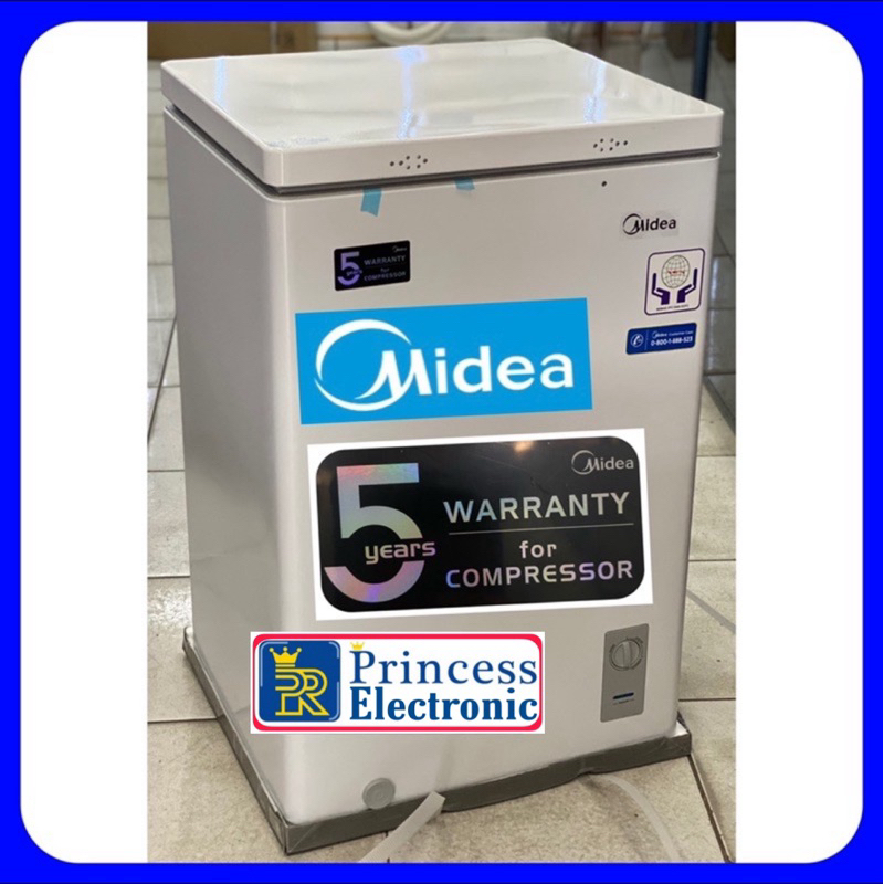 Jual Chest freezer Midea HS131CN K Shopee Indonesia