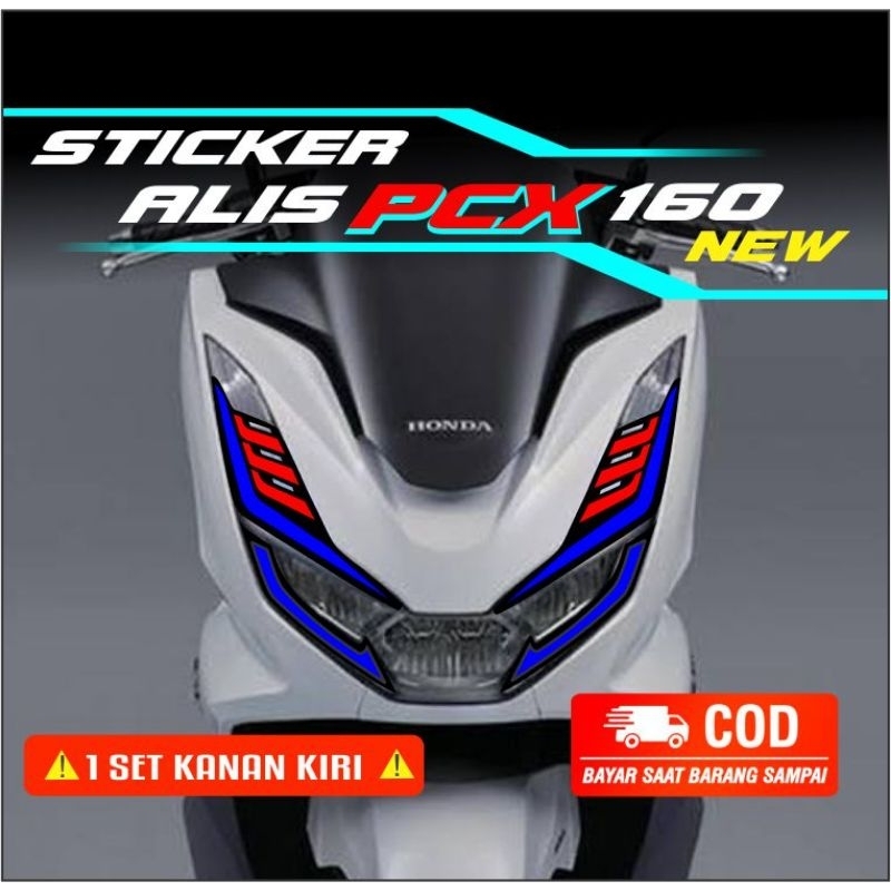 Jual stiker alis PCX 160 new v1(satu pasang) | Shopee Indonesia