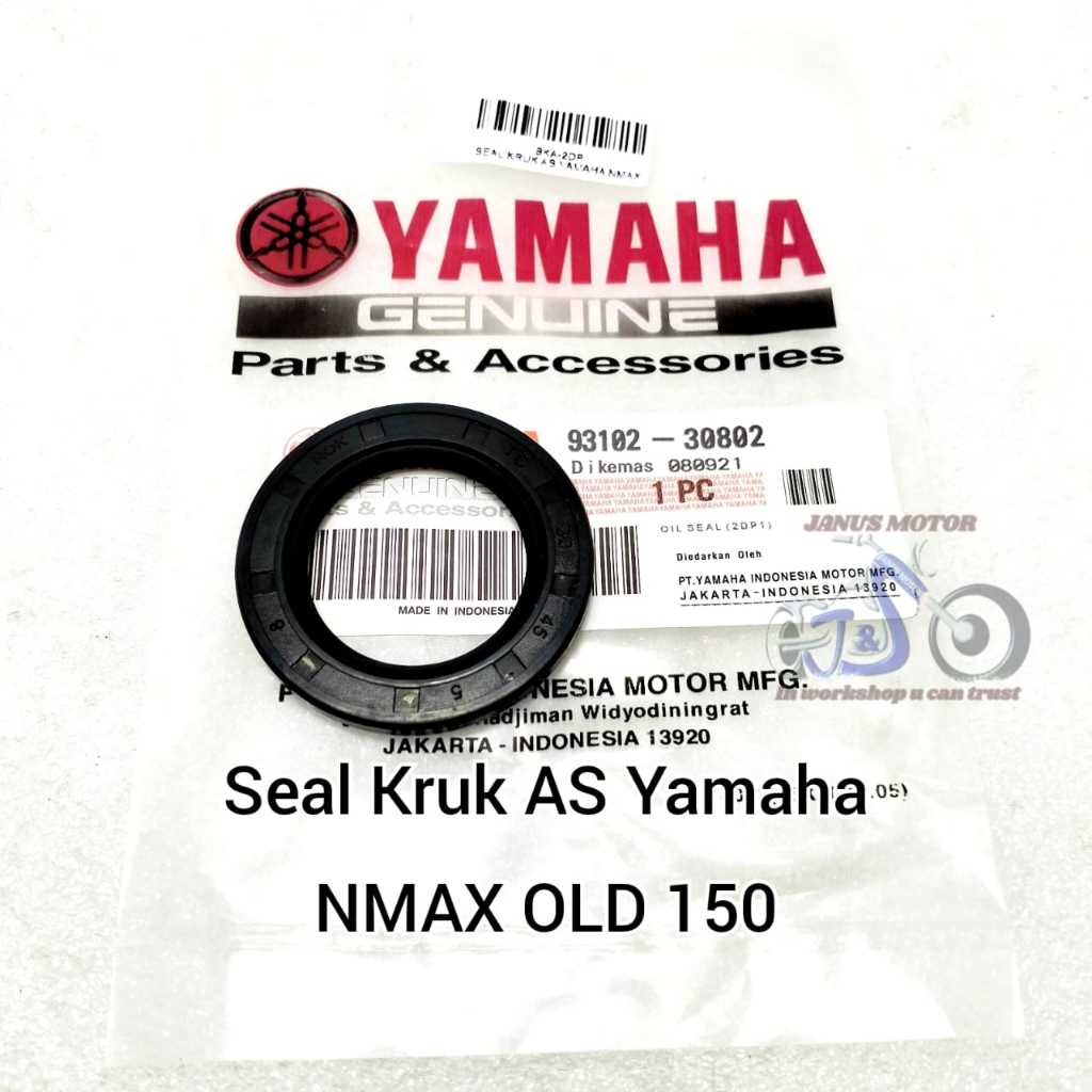 Jual Seal Kruk As Cvt Kiri Yamaha Nmax Old Dp Kualitas Original Presisi Tidak Bocor Dan