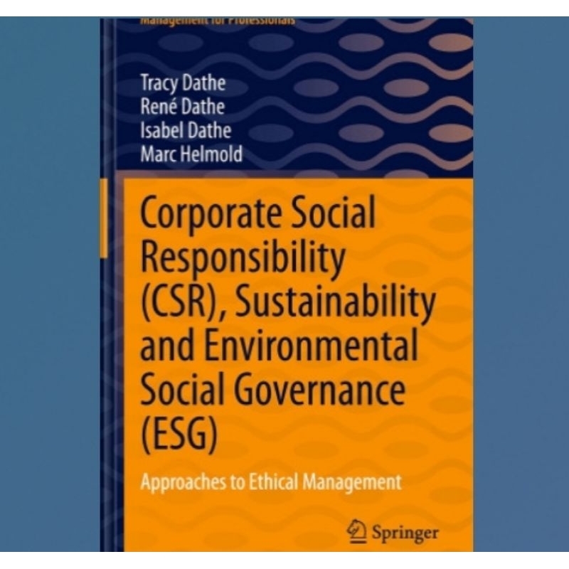 Jual Buku Corporate Social Responsibility (CSR), Sustainability And ...