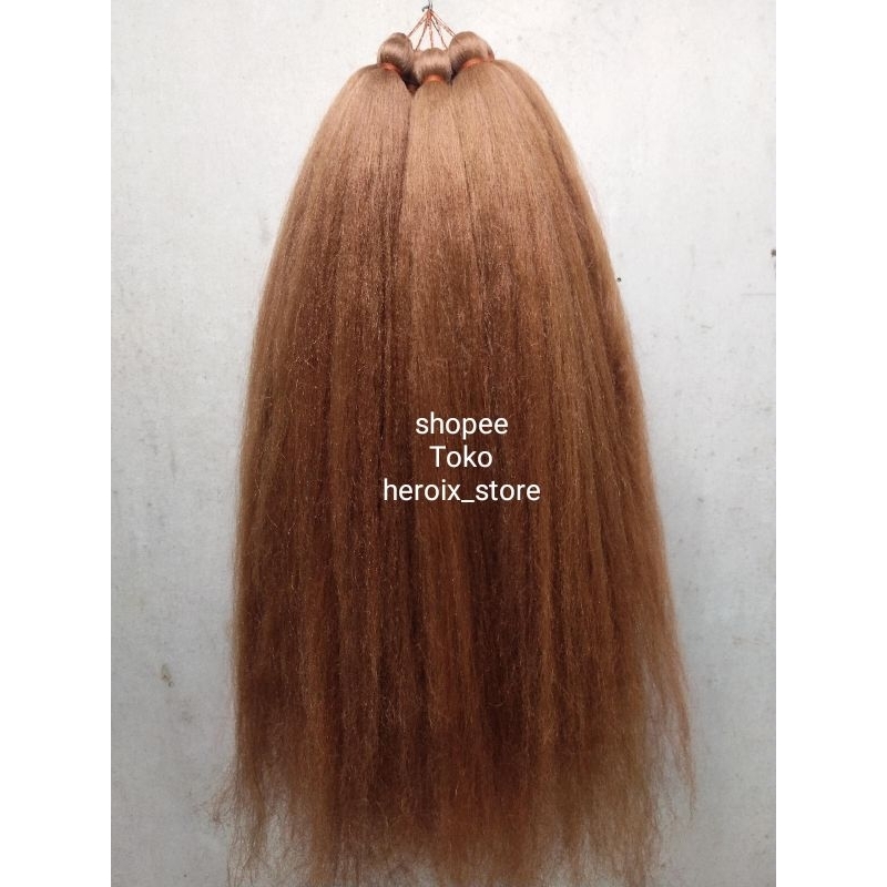 Jual Rambut cemara warna coklat/rambut cemara coklat | Shopee Indonesia