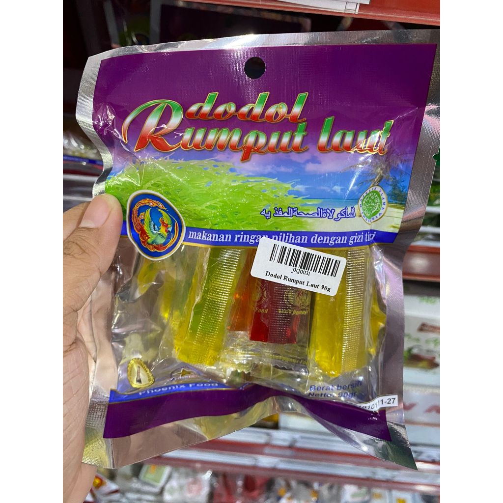 Jual Dodol Rumput Laut 90g | Makanan Tradisional | Makanan Jadul ...