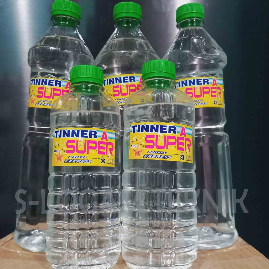 Jual Thinner Tiner Cat Botol Ecer ND A B Special Super 1lt 0.5lt ...
