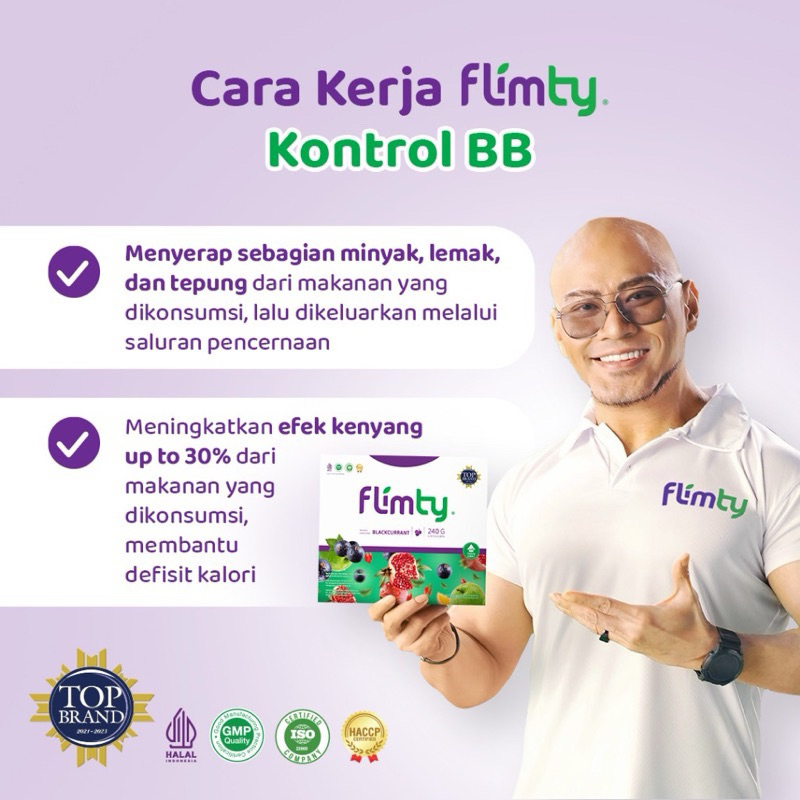 Jual Flimty Fiber 1 Box isi 16 Sachet | 100% Original | Shopee Indonesia