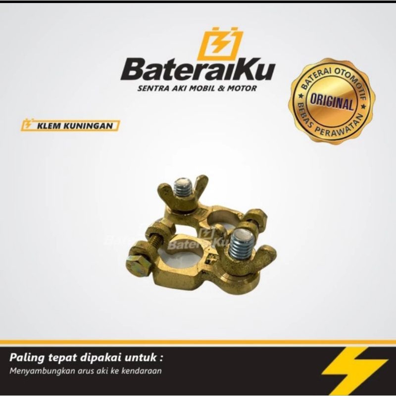 Jual Aki Klem Kuningan Untuk Aki Genset, Mobil, Truk, dll | Shopee