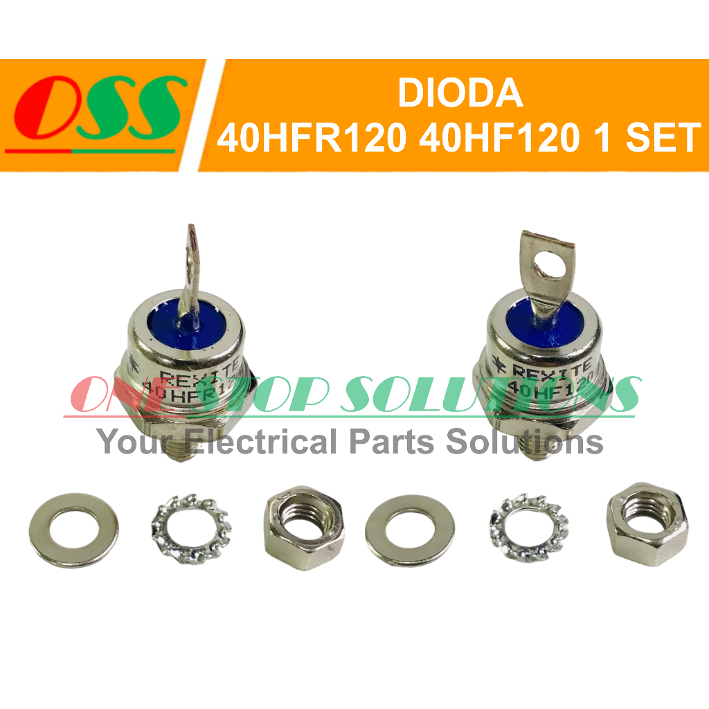 Jual DIODA DIODE STUD BAUT 40HFR120 40HF120 40A 1200V | Shopee Indonesia