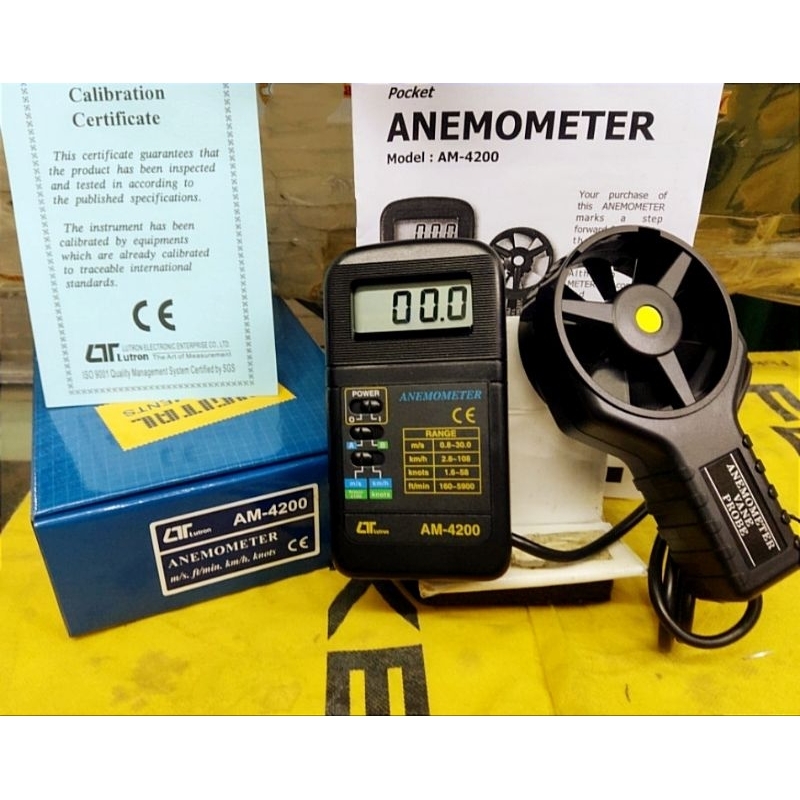 Jual Anemometer LUTRON AM-4200 | Shopee Indonesia