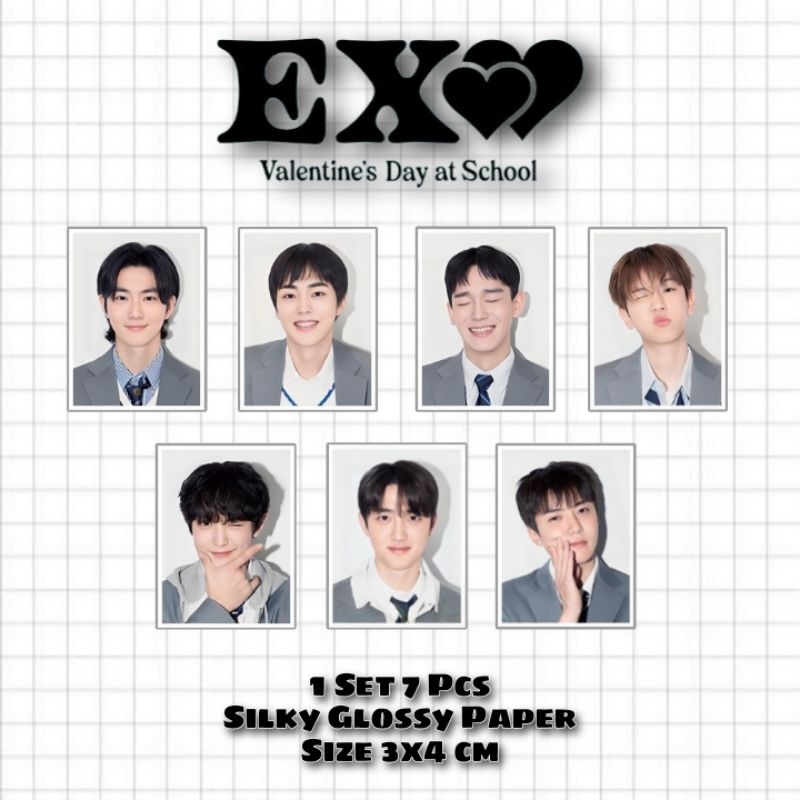 Jual Exo Season Greeting 2024 Pas Foto ID Photo 1 Set | Shopee Indonesia