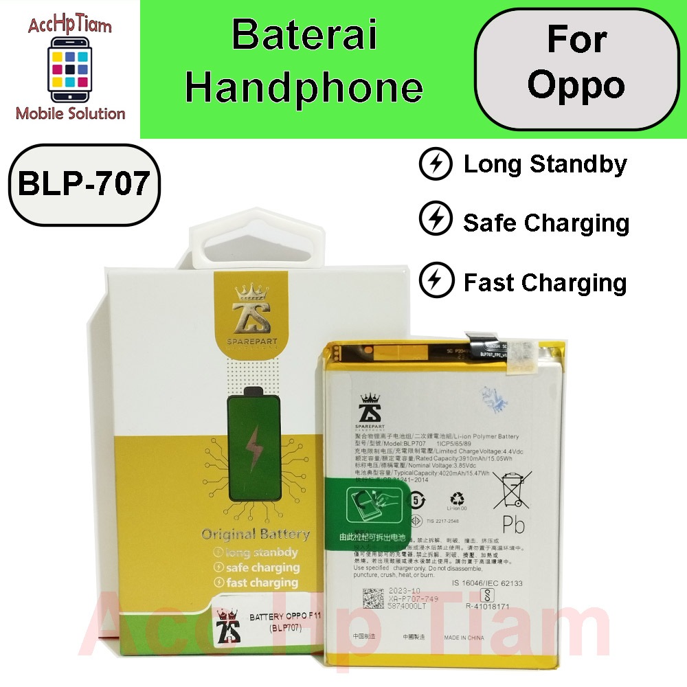 Jual Baterai Oppo F Blp Double Power Batre Battery Batrai Blp Zevan Sparepart