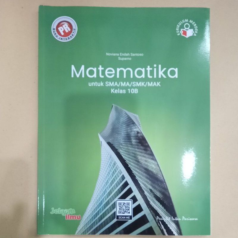 Jual Buku PR Interaktif Matematika Kelas X, 10B SMA, MA Kurikulum ...