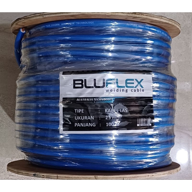 Jual Kabel Las 25mm² Full Tembaga Blueflex Biru Welding Cable Australia ...