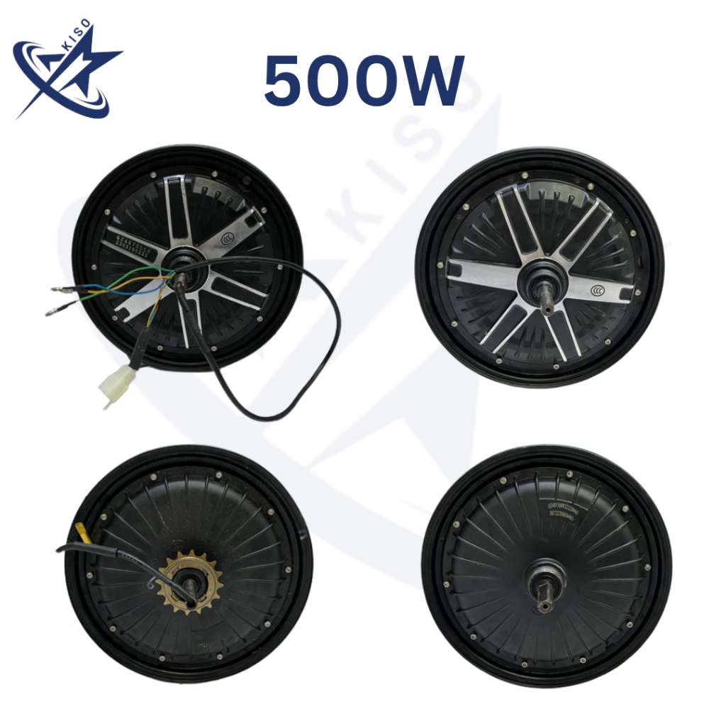 KISO Dinamo BLDC 500W 600W 1000W Roda Belakang Sepeda Listrik Skuter Listrik Motor Listrik Outdoor