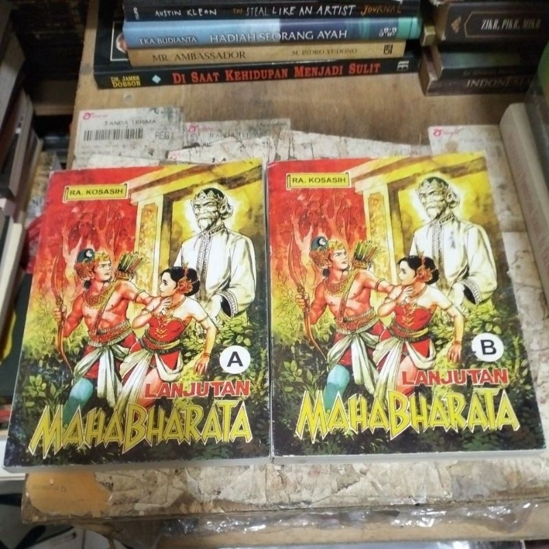 Jual Komik Wayang Lanjutan Mahabharata A B Tamat By Ra Kosasih Shopee