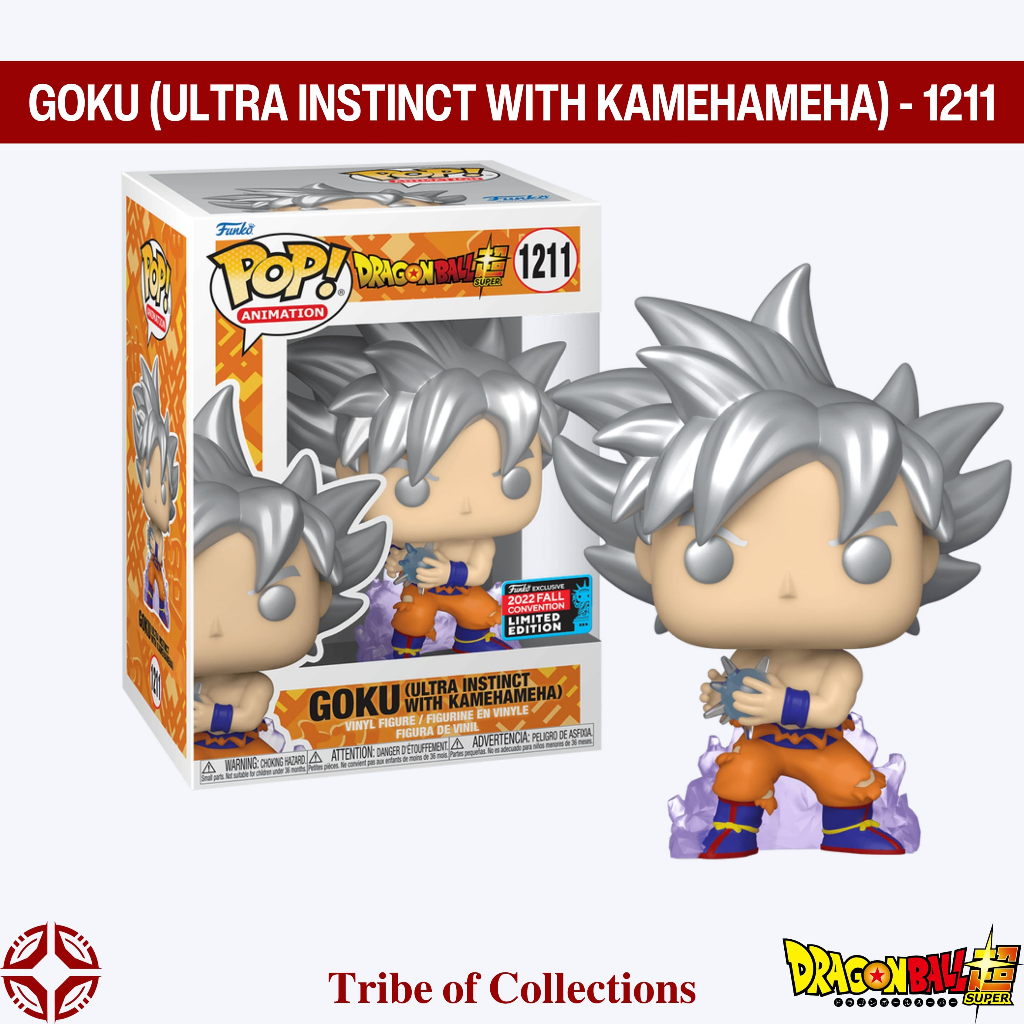 Jual Funko Pop Animation Dragon Ball Super Goku Ultra Instinct With Kamehameha 2022 Nycc 4080