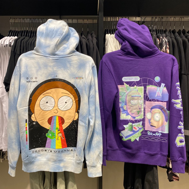 Jual Hoodie Pria Rick morty H M Original Store Shopee Indonesia