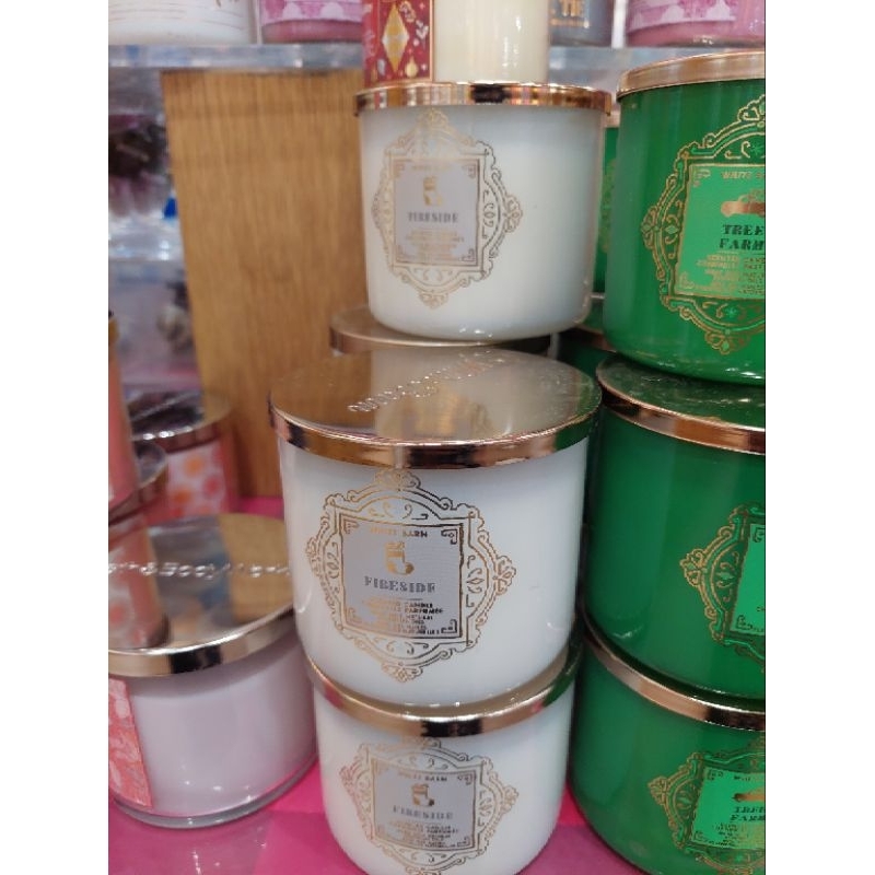 Jual BATH & BODY WORKS CANDLE 3WICK Lilin BBW LILIN WANGI BBW