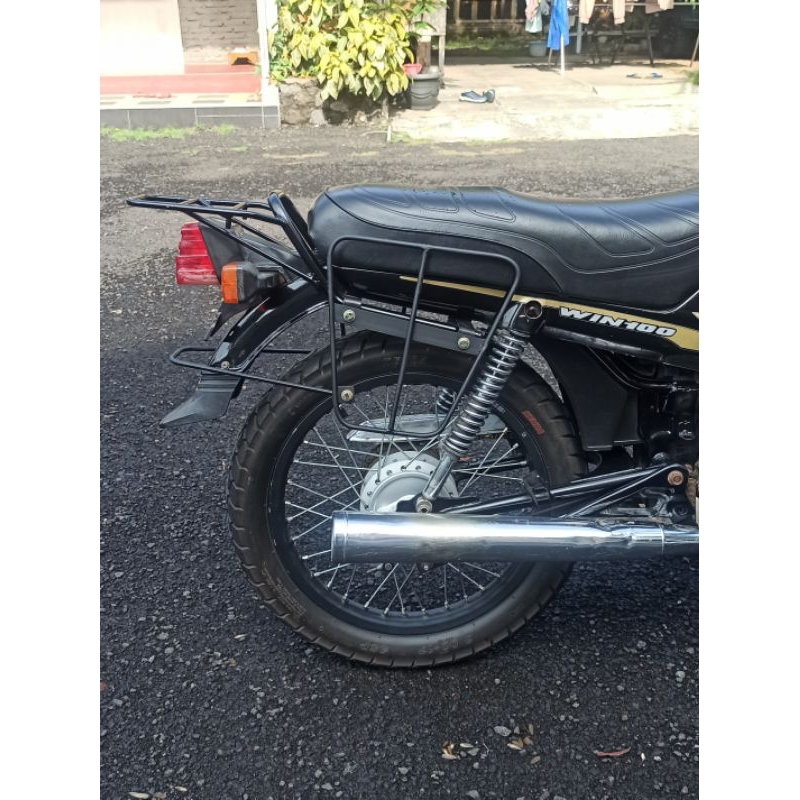 Jual rak samping side rack rak pannier side bag honda win | Shopee ...