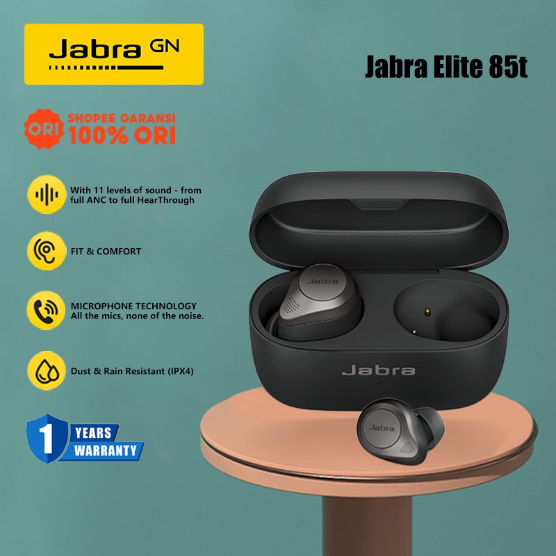 Jabra elite 85t online advanced anc