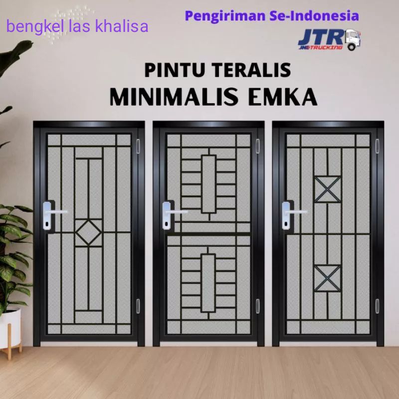 Jual PINTU TRALIS MINIMALIS//PINTU SAFTY//PINTU KAWAT NYAMUK | Shopee