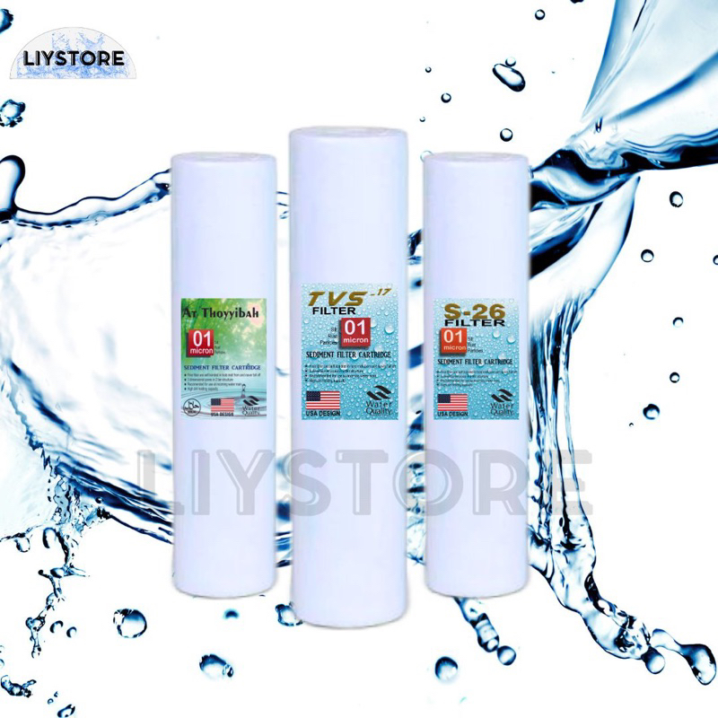 Jual Catridge Filter Air 10 inch / Grade B / Spun Filter / Water Filter ...