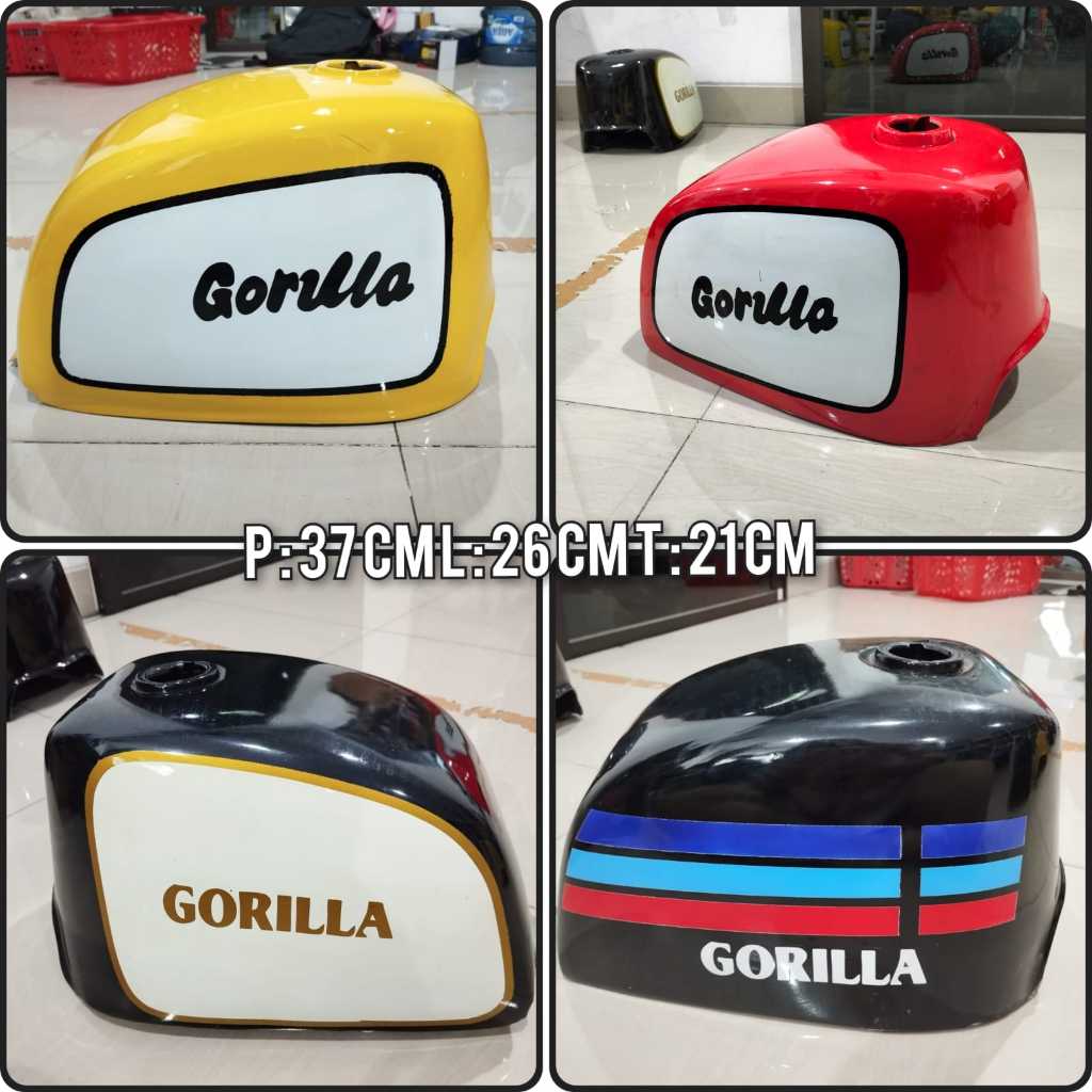 Jual Tangki GORILLA Japstyle model monkey custom | Shopee Indonesia