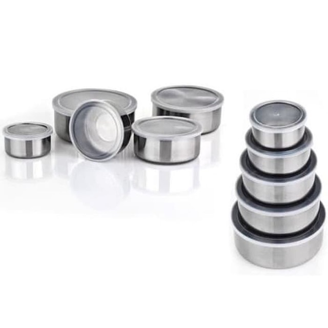 Jual FRESH BOX STAINLESS - SET ISI 5 PCS PROTECT FRESH BOX RANTANG ...