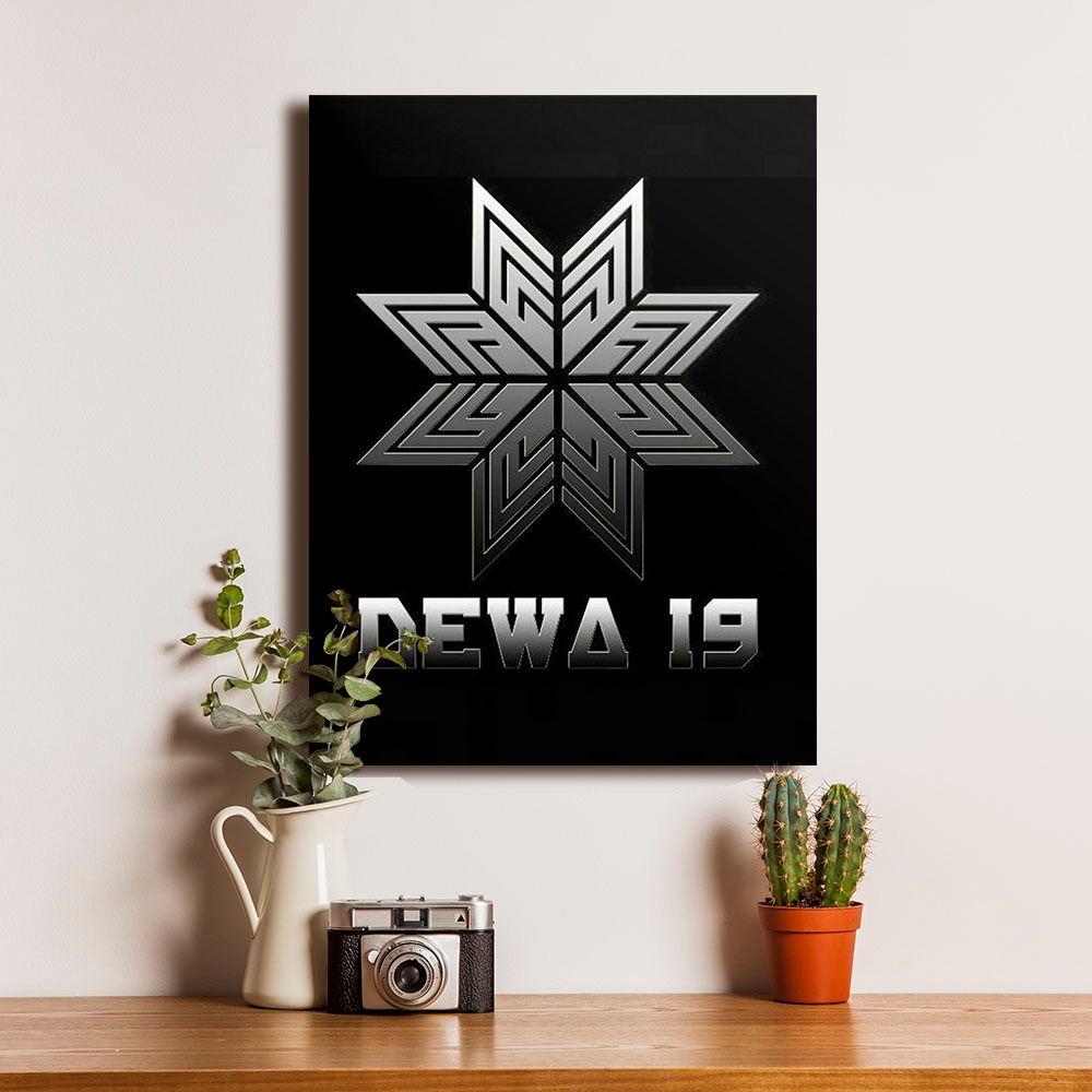 Jual Poster - Logo Band Dewa 19 Laskar Cinta- Dekorasi Hiasan Dinding ...