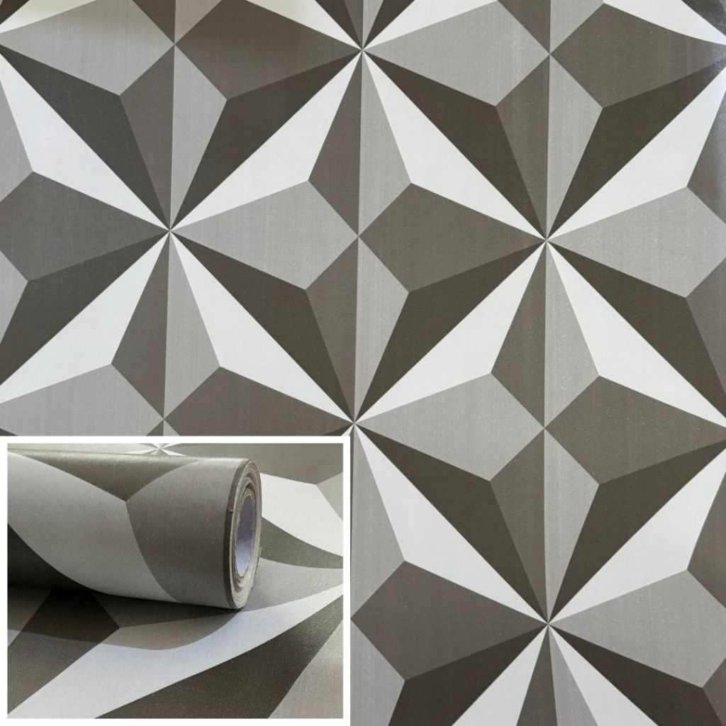 Jual Wallpaper Sticker Dinding Motif DIAMOND 3D | Shopee Indonesia