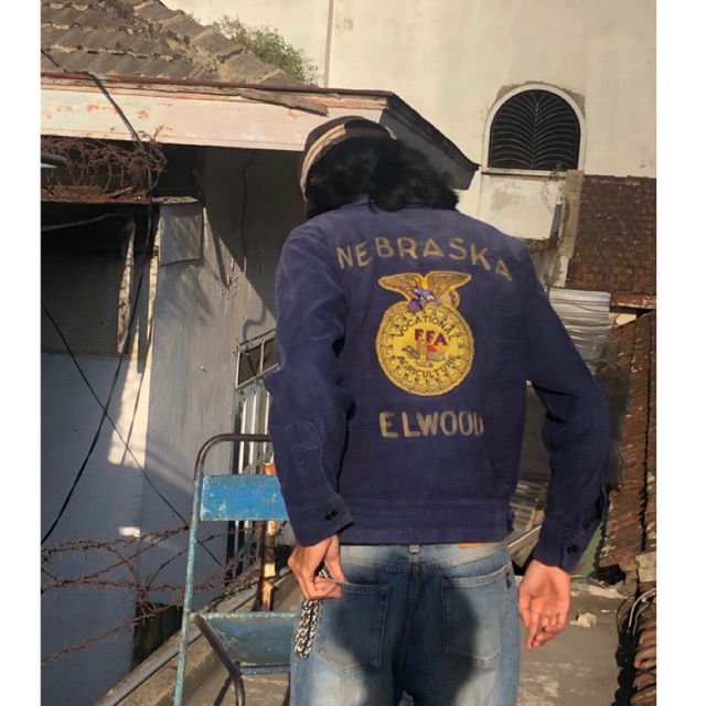 Jual 70s FFA Jacket FUTURE FARMERS OF AMERICA AGRICULTUR