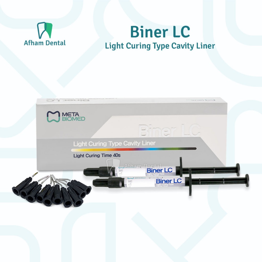 Jual AFHAM DENTAL LIGHT CURE CAVITY LINER / BINER LC / CaOH / Ca(OH)2