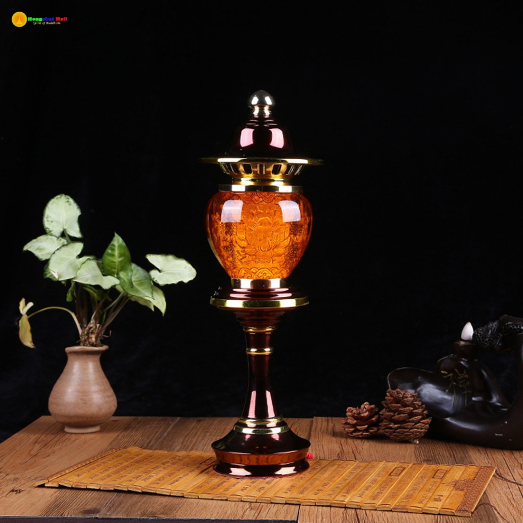 Jual Lampu Sembahyang Altar LED Lampu Candi Buddha Tinggi 26 cm
