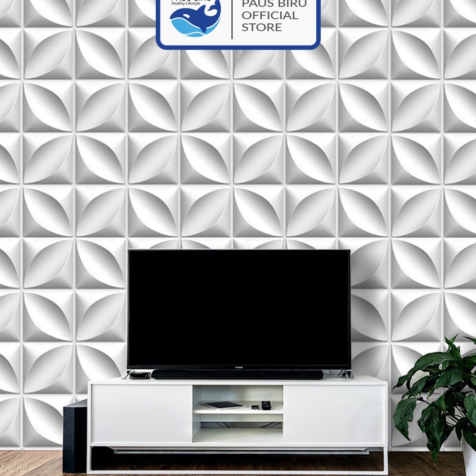 Jual Best Deals Paus Biru WALL PANEL 3D PVC WALLPANEL WALLPAPER DINDING ...