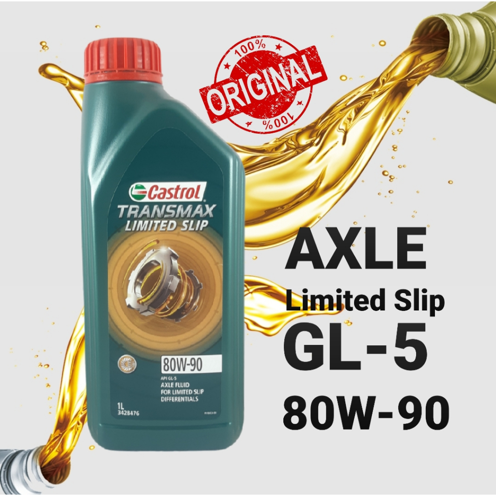 Jual Castrol Limited Slip 80W-90 80W90 GL5 Oli Gardan Axle Fluid ...