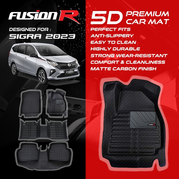 Jual Fusion R Karpet Mobil D Daihatsu Sigra Premium Car Carpet