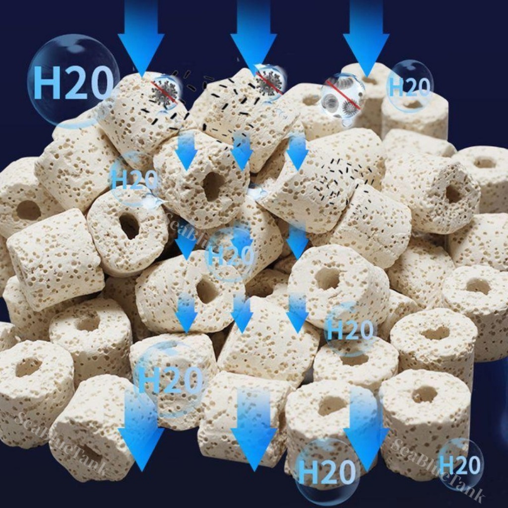 Jual SBT BIORING INFRARED bio ring pori pourus MERAH/PUTIH media filter ...