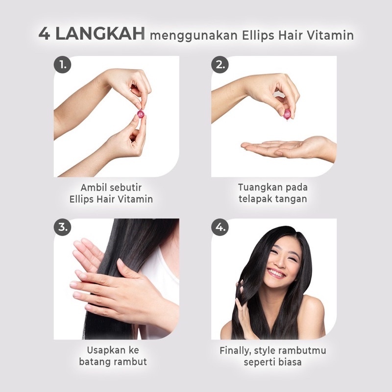 Jual ELLIPS Hair Vitamin Pro Keratin (isi 6 Butir) | Shopee Indonesia