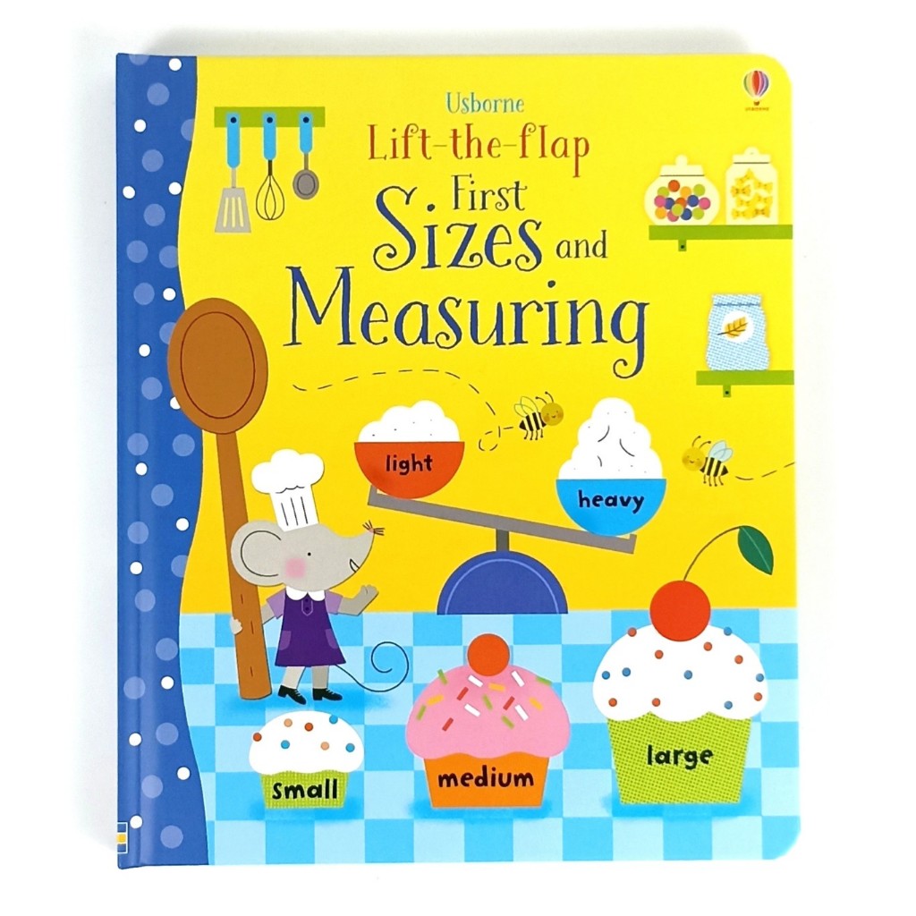 Jual Usborne Lift The Flap First Sizes And Measuring Board Book ...