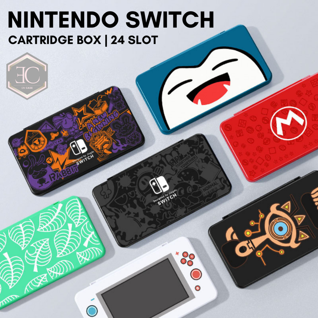 Jual Nintendo Switch Cartridge Case Gamecard Holder 24 Slot Tempat Box