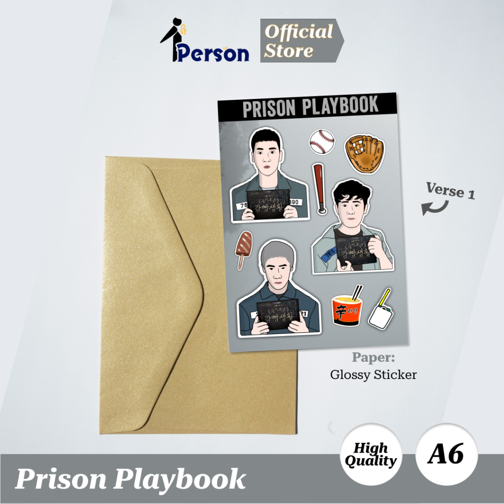 Jual Sticker Prison Playbook | Sticker Set Drama Korea | Sticker Korean ...