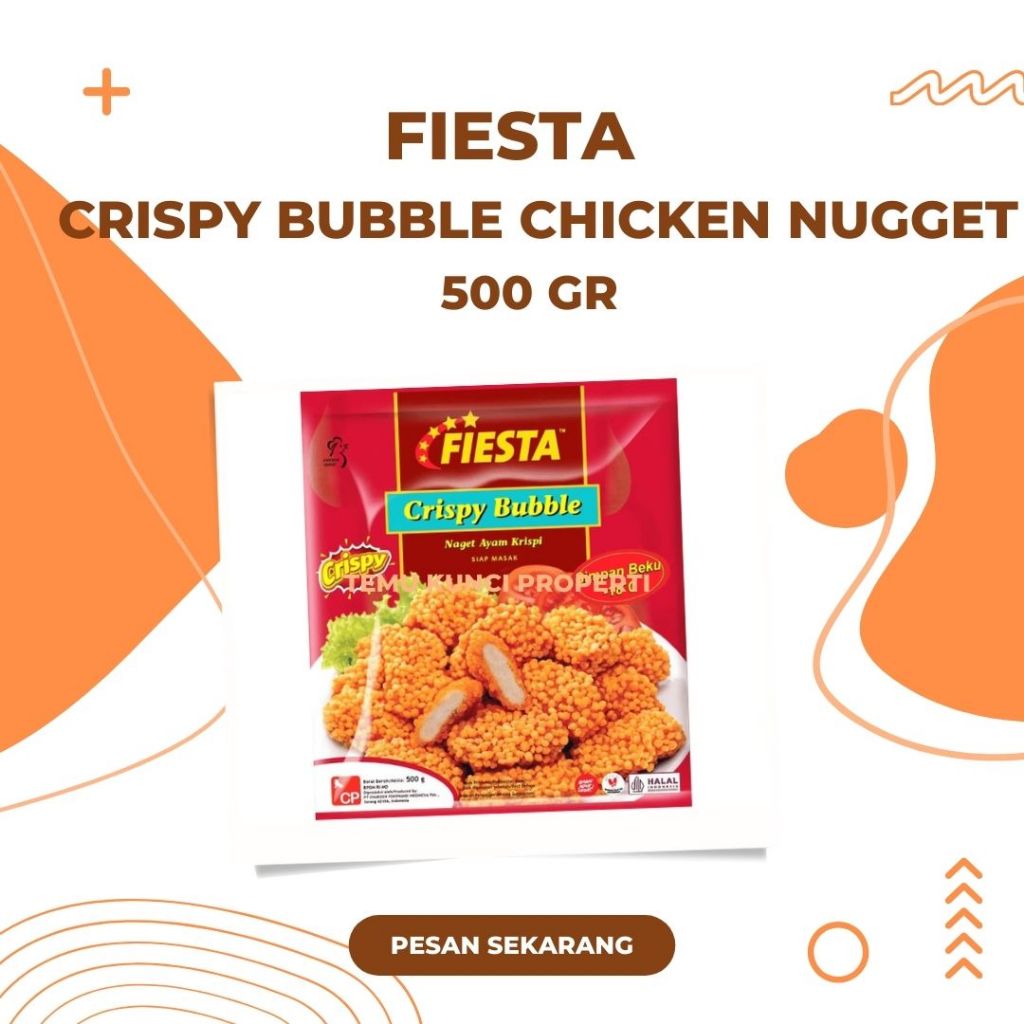 Jual Fiesta Crispy Bubble Chicken Nugget Gr Chicken Nugget