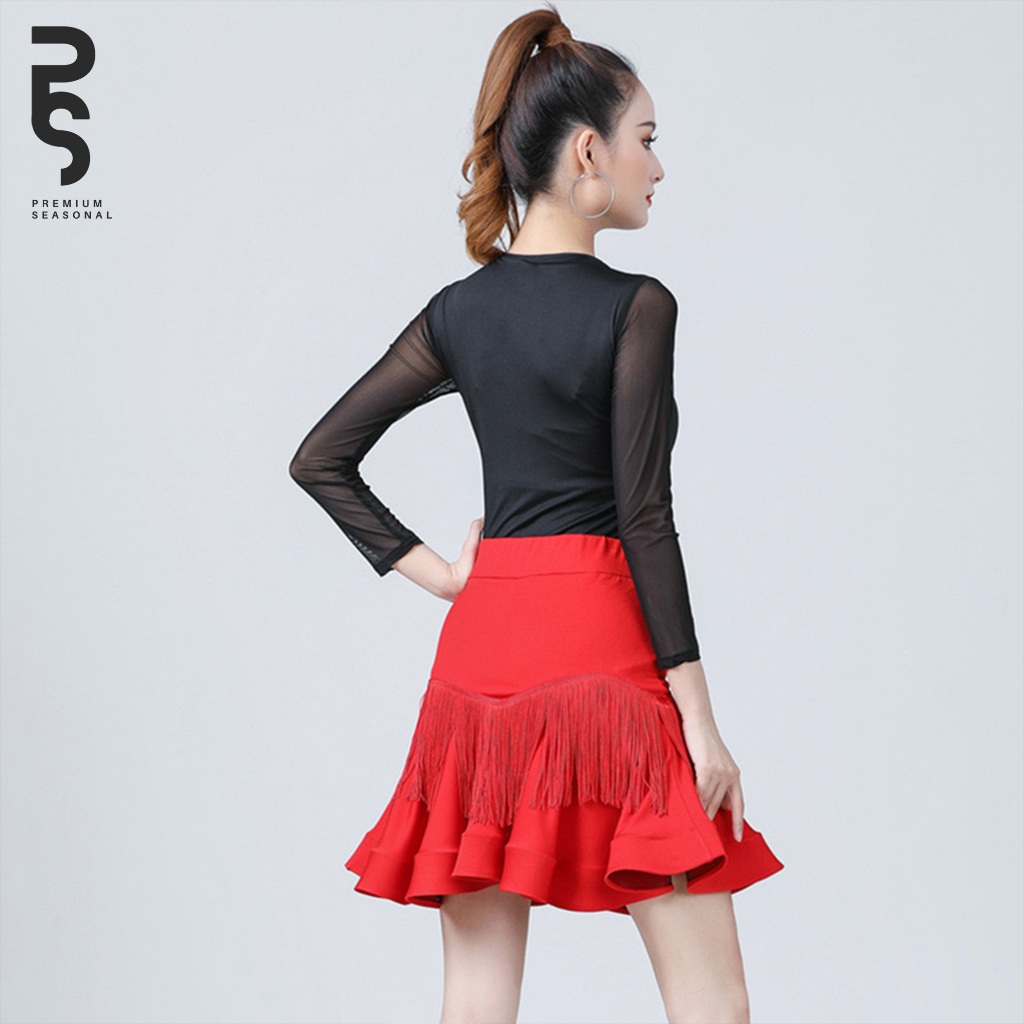 Jual ESHA ROK RUMBAI - Rok Spandex Wanita | Shopee Indonesia