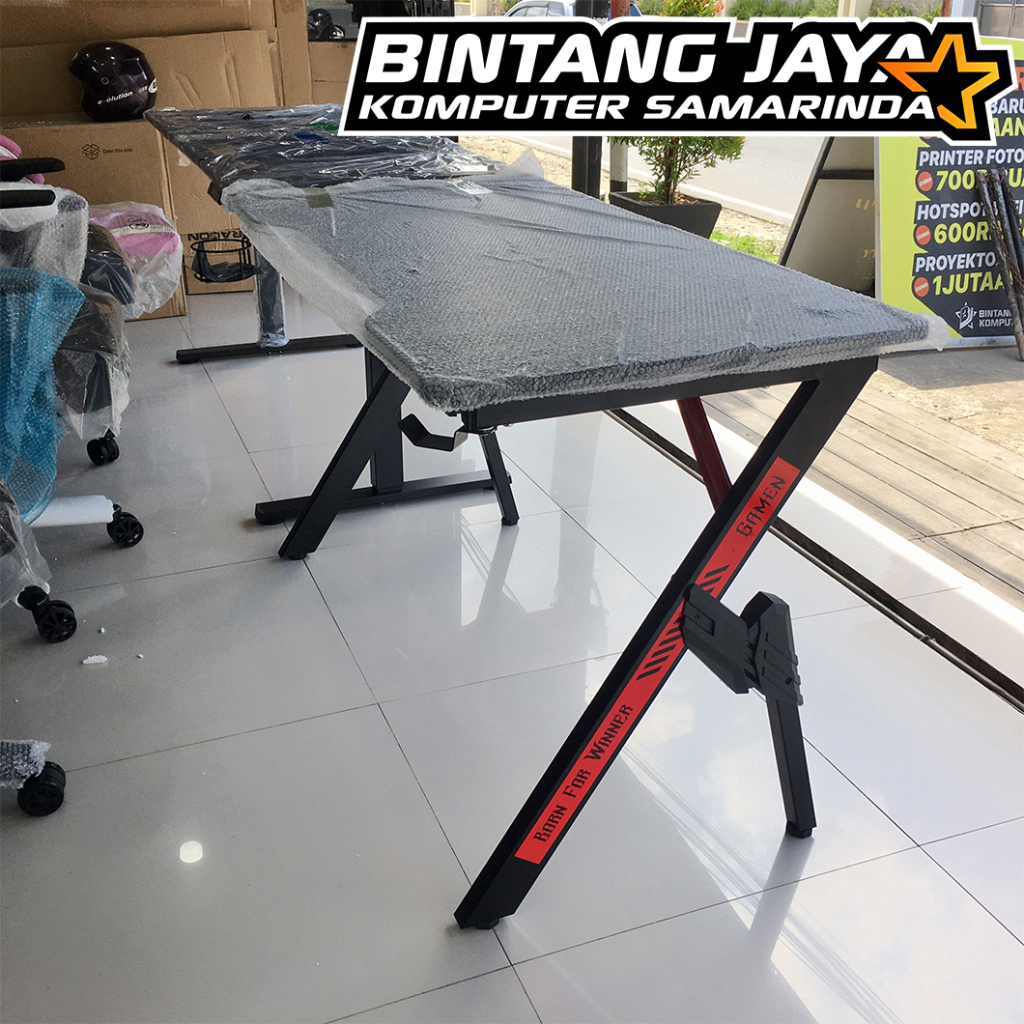 Jual Meja Gaming Rgb Gamen Battledesk Black Shopee Indonesia