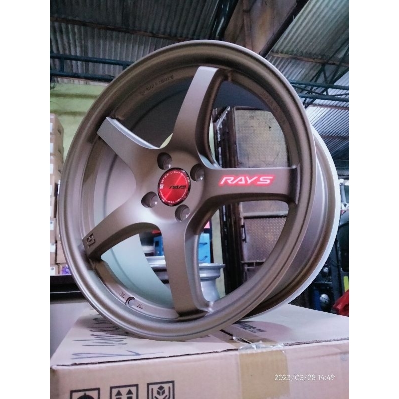 Jual Velg rays gramlight 57cr R17 Pcd 4x100+Ban 205/45 R17 | Shopee ...