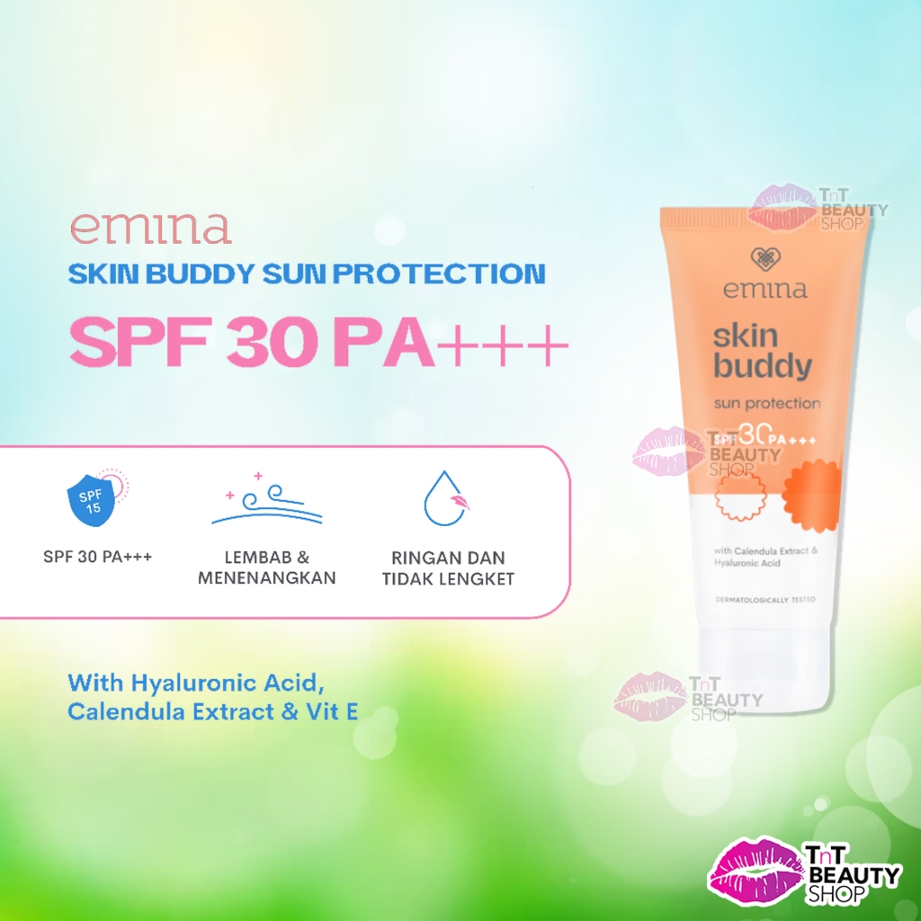 Jual Emina Skin Buddy Sun Protection SPF 30 PA+++ Shopee Indonesia