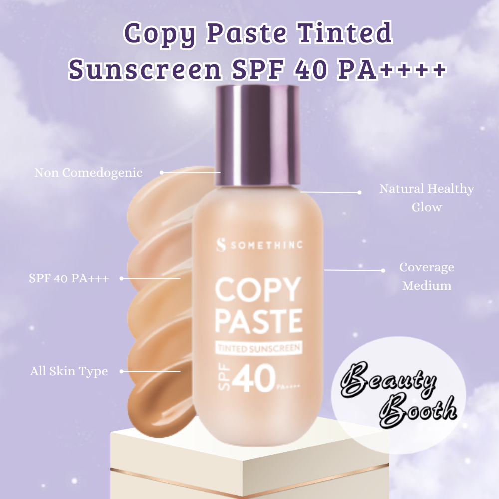 Jual SOMETHINC Copy Paste Tinted Sunscreen SPF 40 PA++++ Skin Tint ...