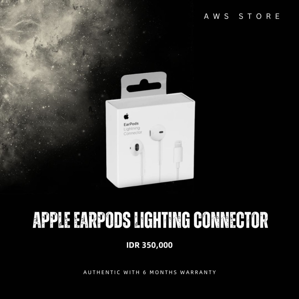 Jual Apple Earpods Lightning Connector Shopee Indonesia