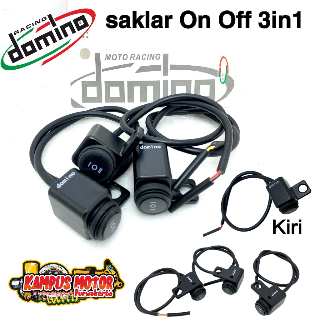Jual Saklar Spion domino On Off 3in1 Kiri Universal | Saklar on off ...