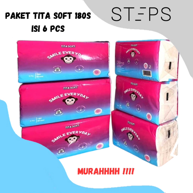 Jual Tissue Titasoft Facial Isi 180 Sheet - 2 Ply / Tisu Wajah Tita ...